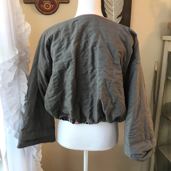 vintage handmade patchwork jacket - Picture 4 of 6